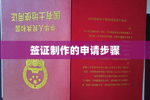 沁源签证制作的申请步骤